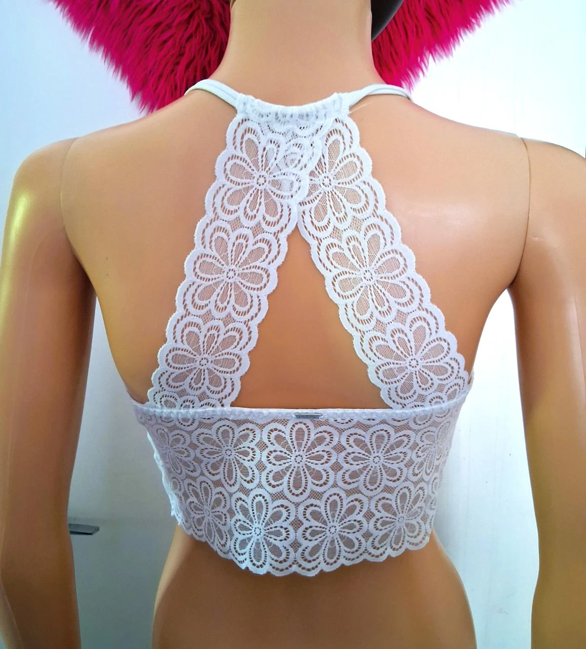 Witte kanten bralette – photo 2